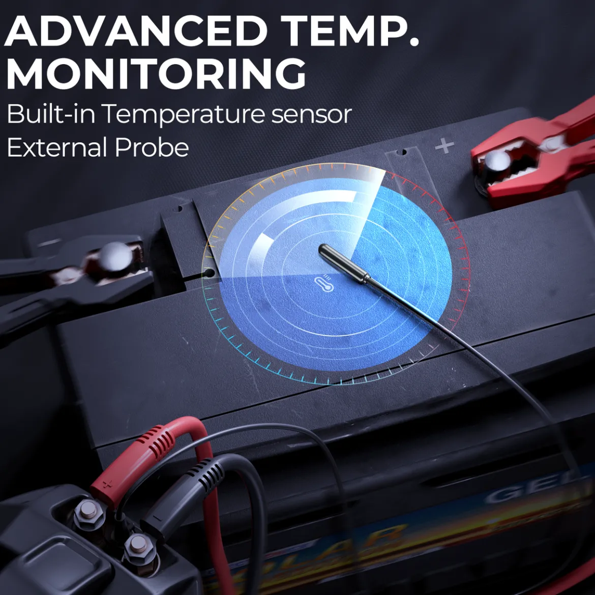 TOPDON USA Tornado 90000 Professional-Grade Smart Battery Charger (TD52130061) + Free Tool