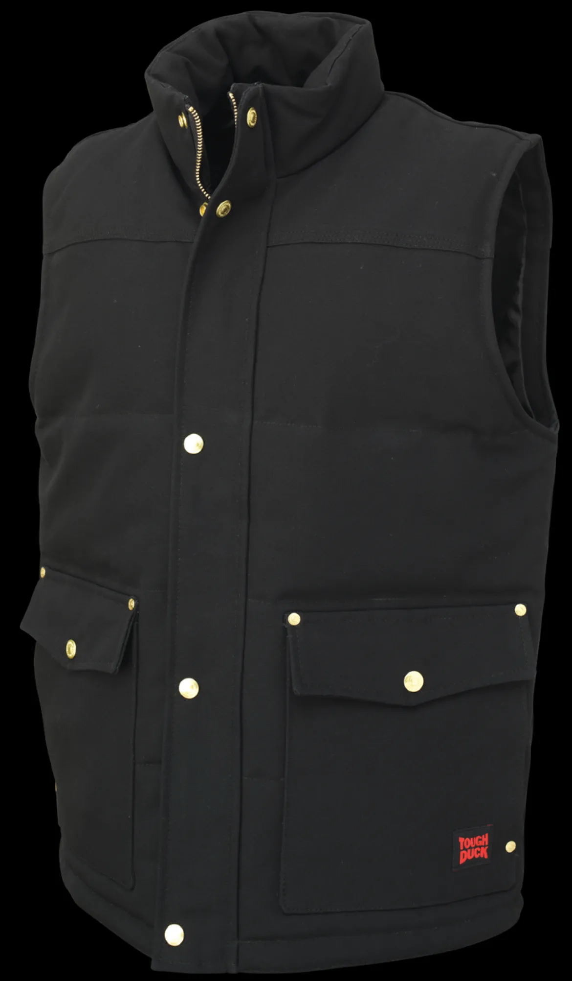 Tough Duck Men's 100% Premium Cotton Woodsman Vest (WV081)