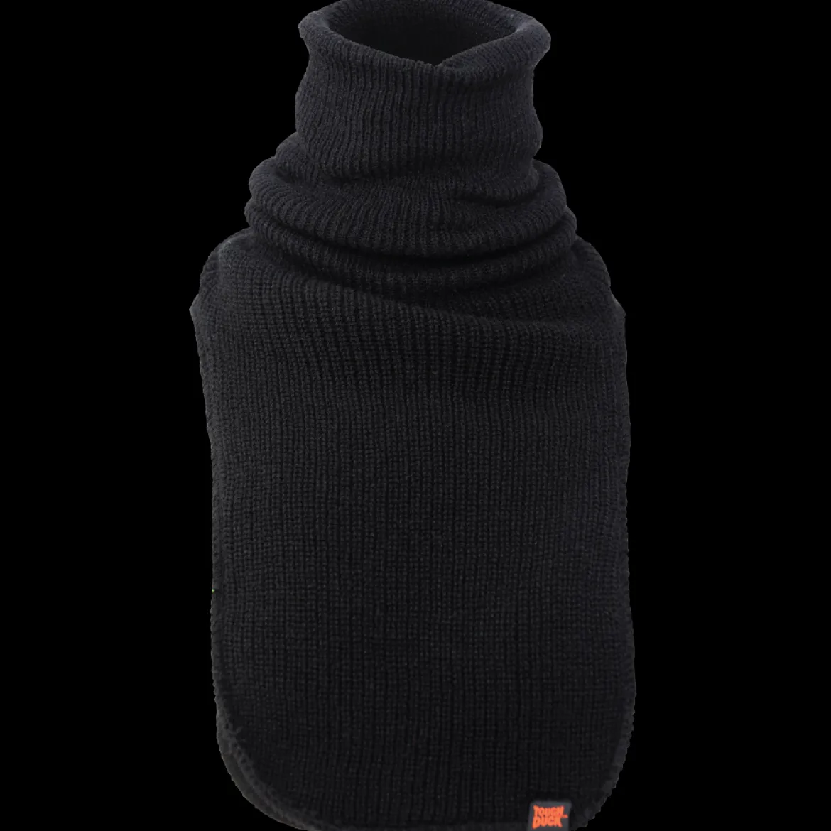 Tough Duck Men's Acrylic Neck Warmer for Cold Weather Protection (I25716-BLK-XL)