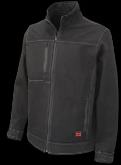 Tough Duck Men's Bonded Duck Soft Shell Jacket with Adjustable Cuffs (WJ091)