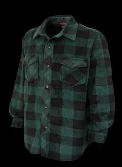 Tough Duck Men's Buffalo Check Fleece Shirt Heavyweight Solar Fleece (I96411, I96421)