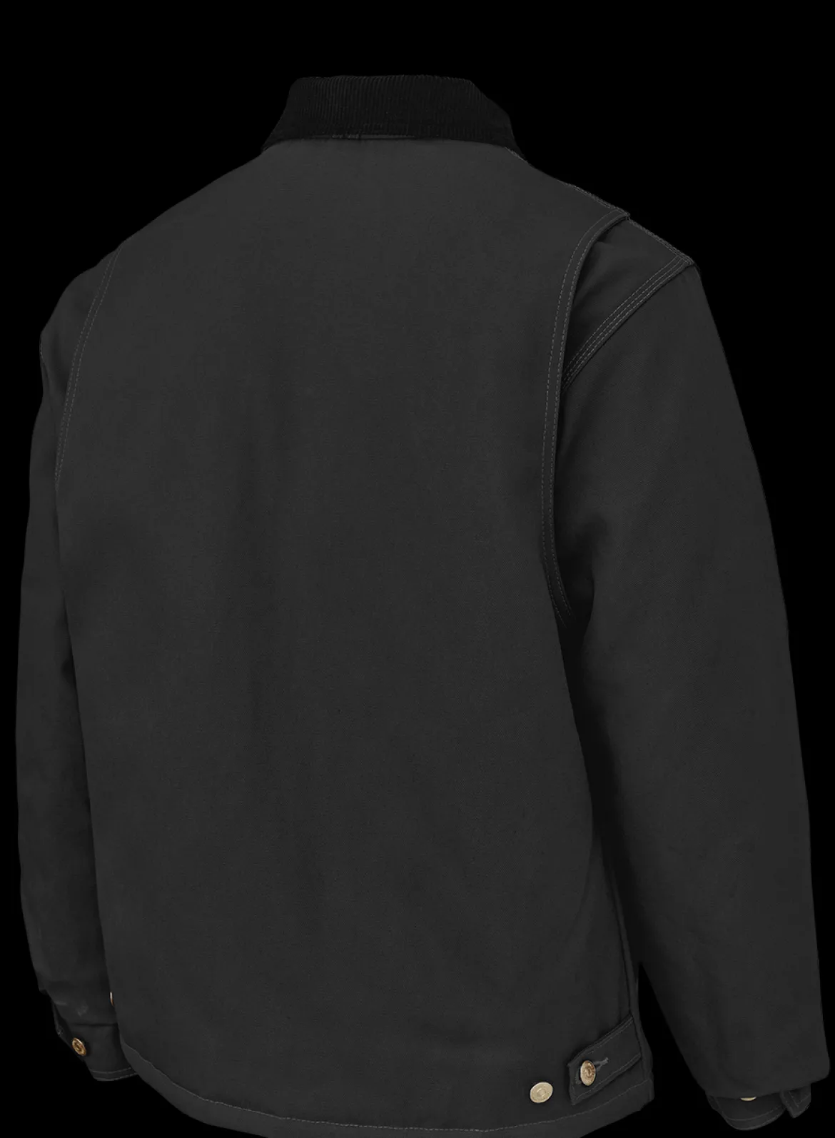 Tough Duck Men's Classic Duck Chore Jacket with Heavy Duty Brass Zipper