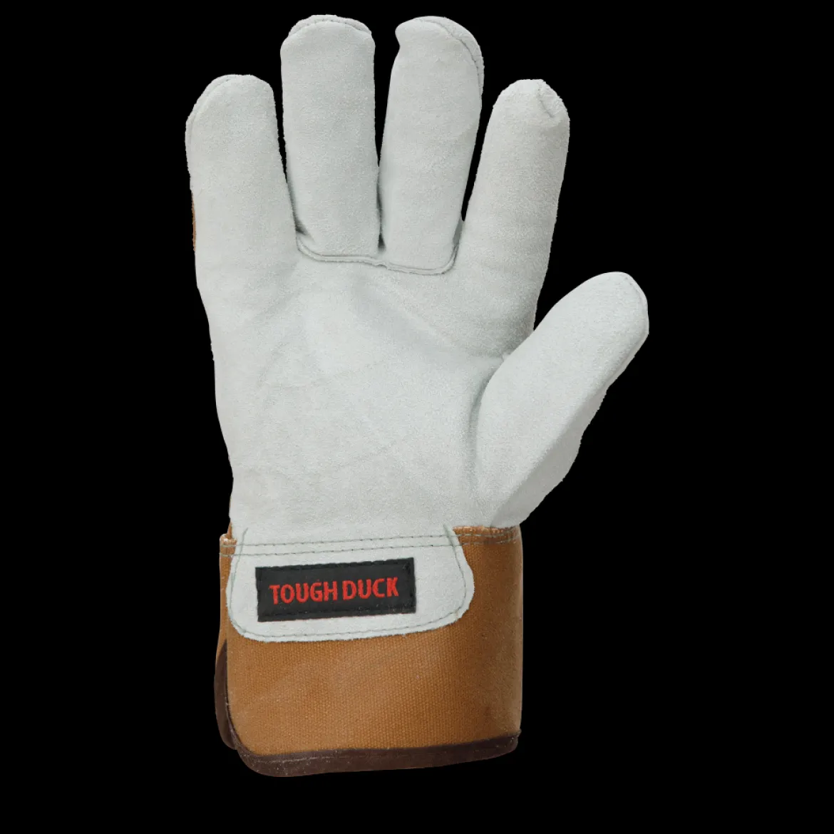 Tough Duck Men's Cow Split Leather Fitters Gloves with 100g Thinsulate (GI6606)