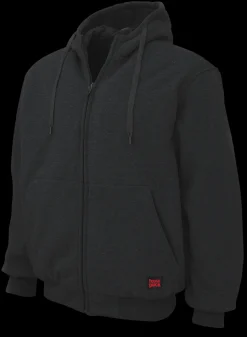 Tough Duck Men's Fleece Insulated Hoodie with Water-Repellent Finish (WJ081)