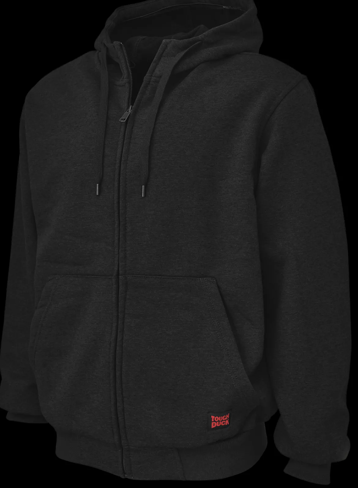 Tough Duck Men's Fleece Zip Hoodie with Three-Piece Hood (WJ211, WJ212)