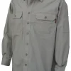 Tough Duck Men's Long Sleeve Stretch Ripstop Shirt