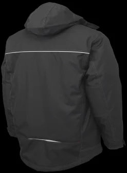 Tough Duck Men's Poly Oxford 3-in-1 Parka with Removable Hood (WJ141)