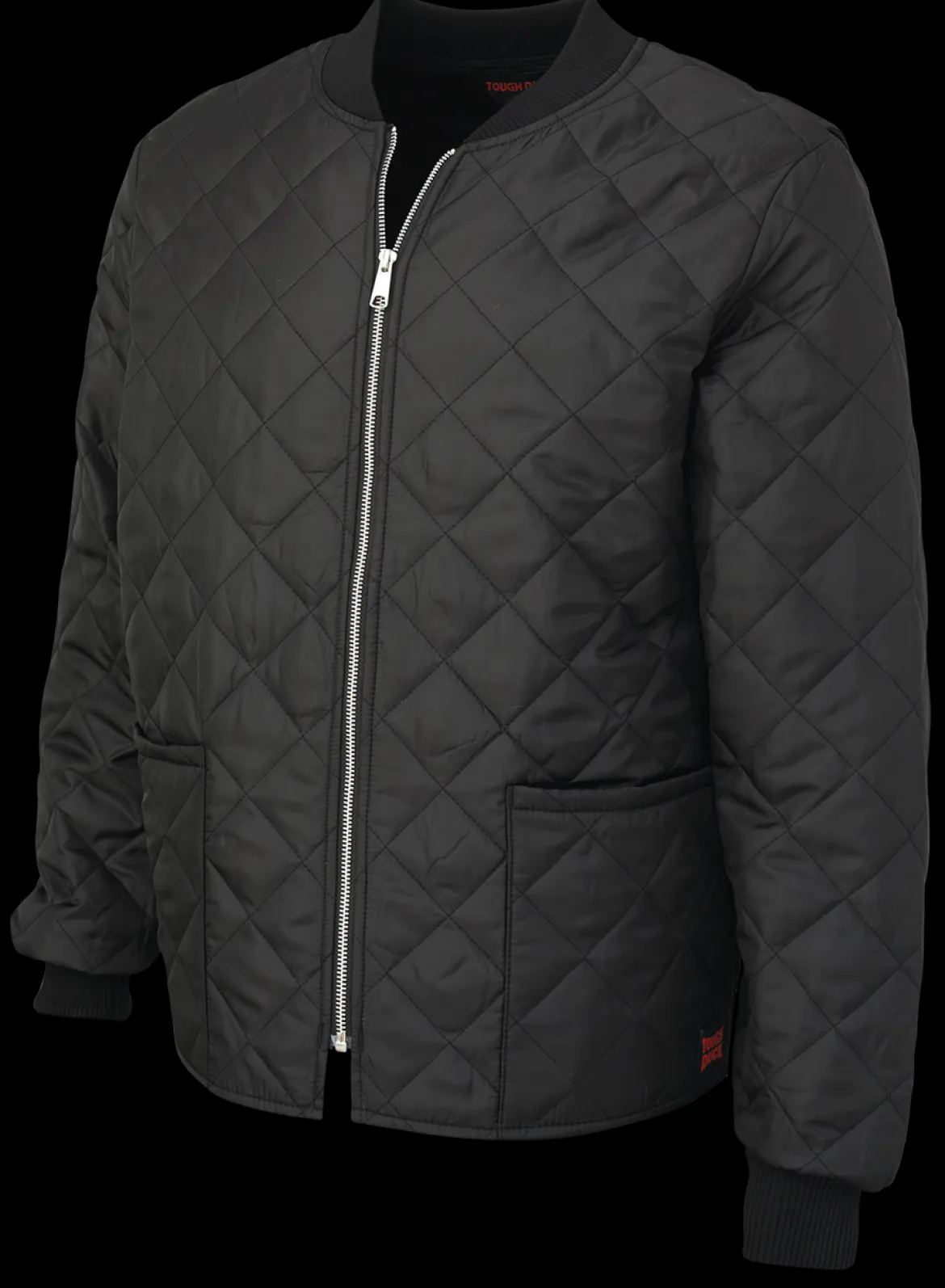 Tough Duck Men's Quilted Freezer Jacket with Rib-Knit Collar (WJ251, WJ252, WJ253 )