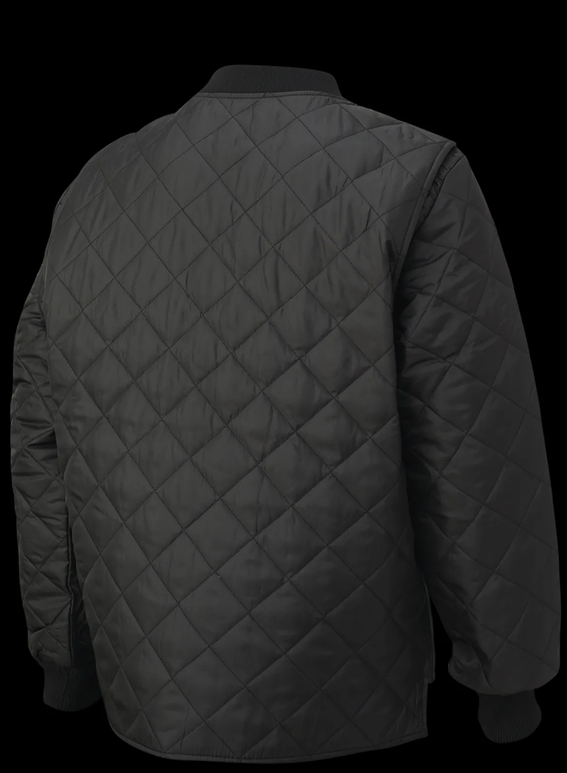 Tough Duck Men's Quilted Freezer Jacket with Rib-Knit Collar (WJ251, WJ252, WJ253 )