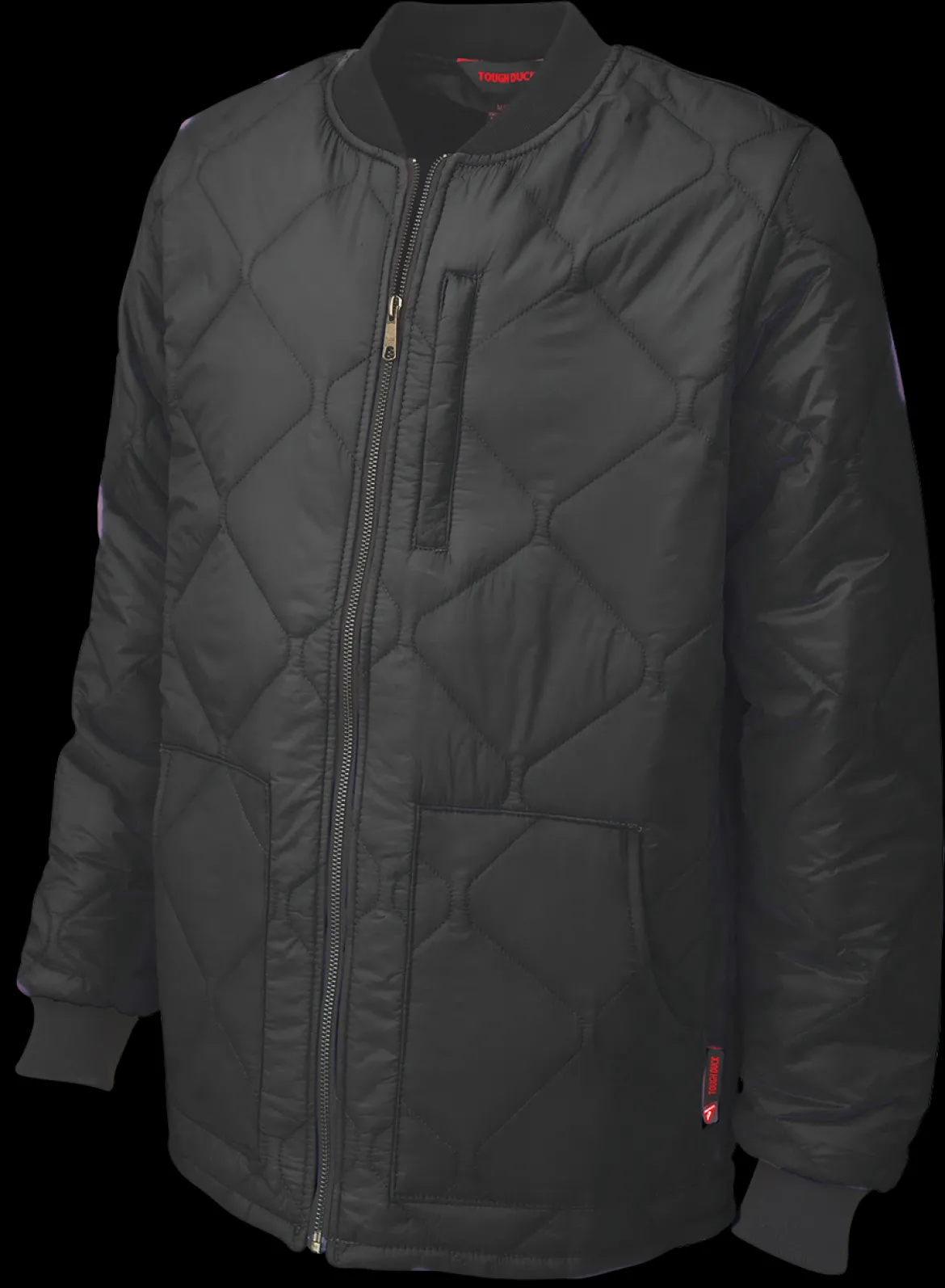 Tough Duck Men's Quilted Freezer Jacket with PrimaLoft® Insulation (WJ161)