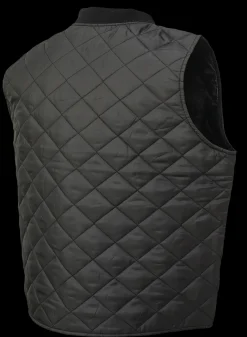 Tough Duck Men's Rib-Knit Collar Freezer Vest (WV071-BLK)