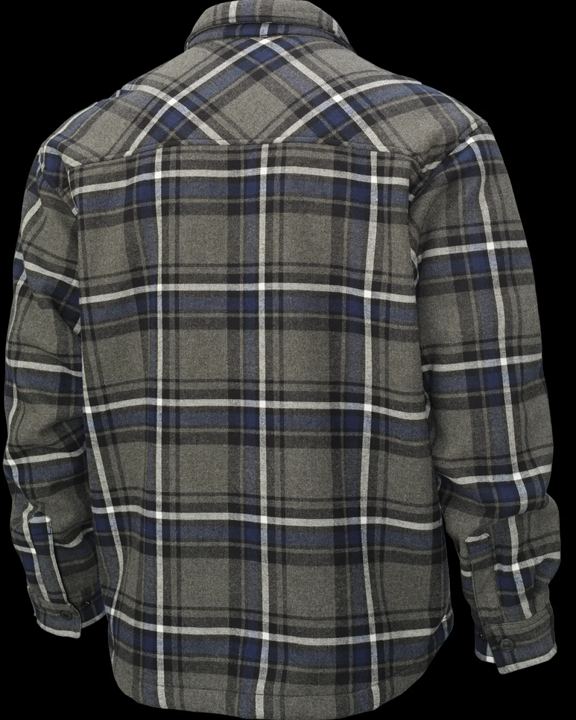 Tough Duck Men's Sherpa Bonded Flannel Jacket-Shirt (WS151, WS152)