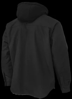 Tough Duck Men's Sherpa Lined Duck Jac-Shirt with Zip Front Closure (WS031, WS032)