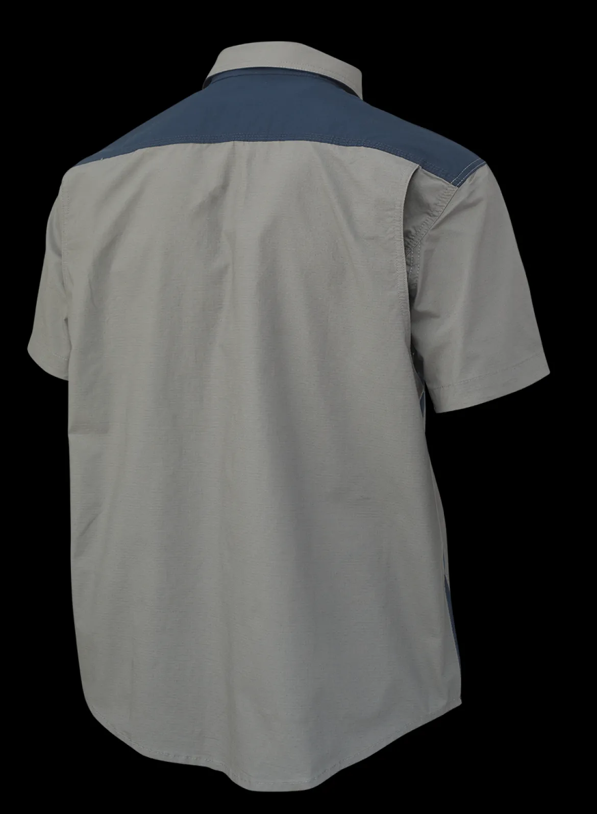 Tough Duck Men's Short Sleeve Stretch Ripstop Color Block Shirt (WS181, WS182, WS183, WS184)