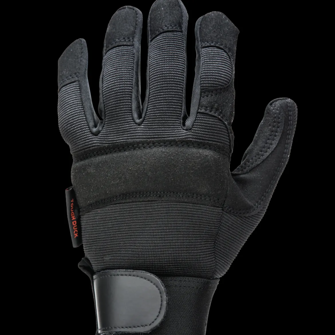 Tough Duck Men's Synthetic Leather Precision Fit Grip Glove (WA341)