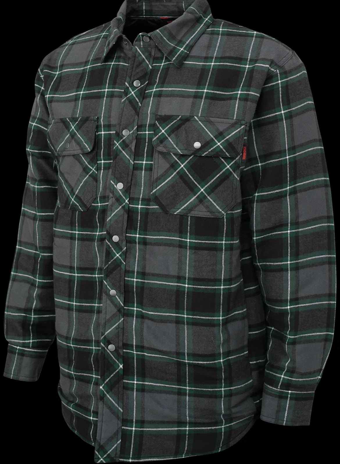 Tough Duck Water Repellent Quilt Lined Flannel Shirt