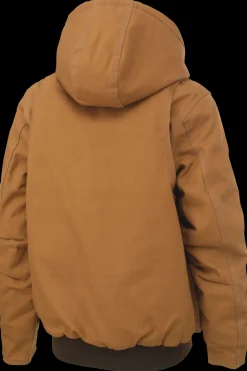 Tough Duck Women's Duck Bomber Jacket with Adjustable Hood (WJ321)
