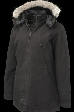 Tough Duck Women’s Hydro Parka with Detachable Hood (WJ101)