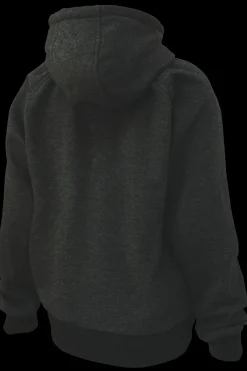 Tough Duck Women’s Stylish Fleece Zip Hoodie with Raglan Sleeves (WJ361)