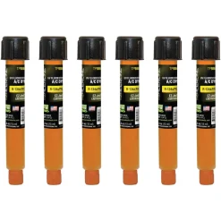 Tracerline 6pc 0.5oz EZ-Ject R-134a/PAG Cartridges (TP9860-P6)