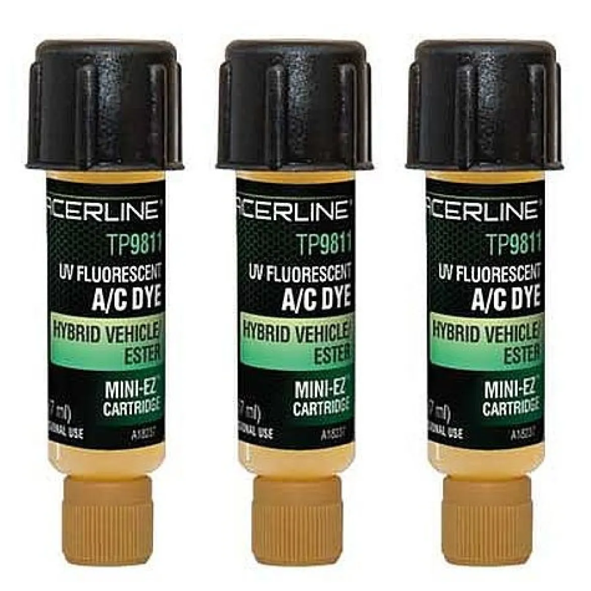 Tracerline 3pcs 0.25oz Mini-EZ Hybrid/Ester Dye Cartridge (TP9811-P3)
