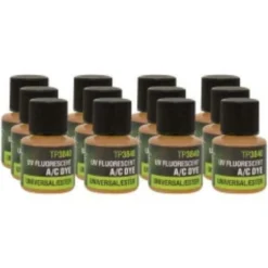 Tracerline 12pcs 0.25oz Universal/Ester Bottles A/C Dye (TP3840-P12)
