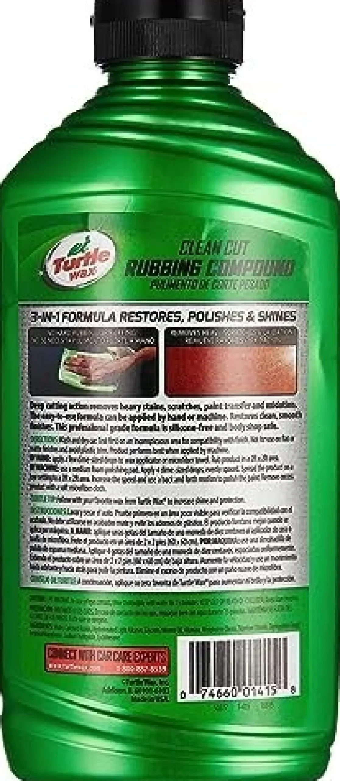 Turtle Wax Premium Grade Rubbing Compound - 18 Oz. , Green (T415)