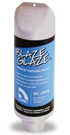US Chemical And Plastics 24Oz Blaze Glaze Light Aqua Finishing Putty (26116)