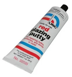 US Chemical And Plastics 1Lb Red Automotive Glazing Putty Ready To Use (32035)