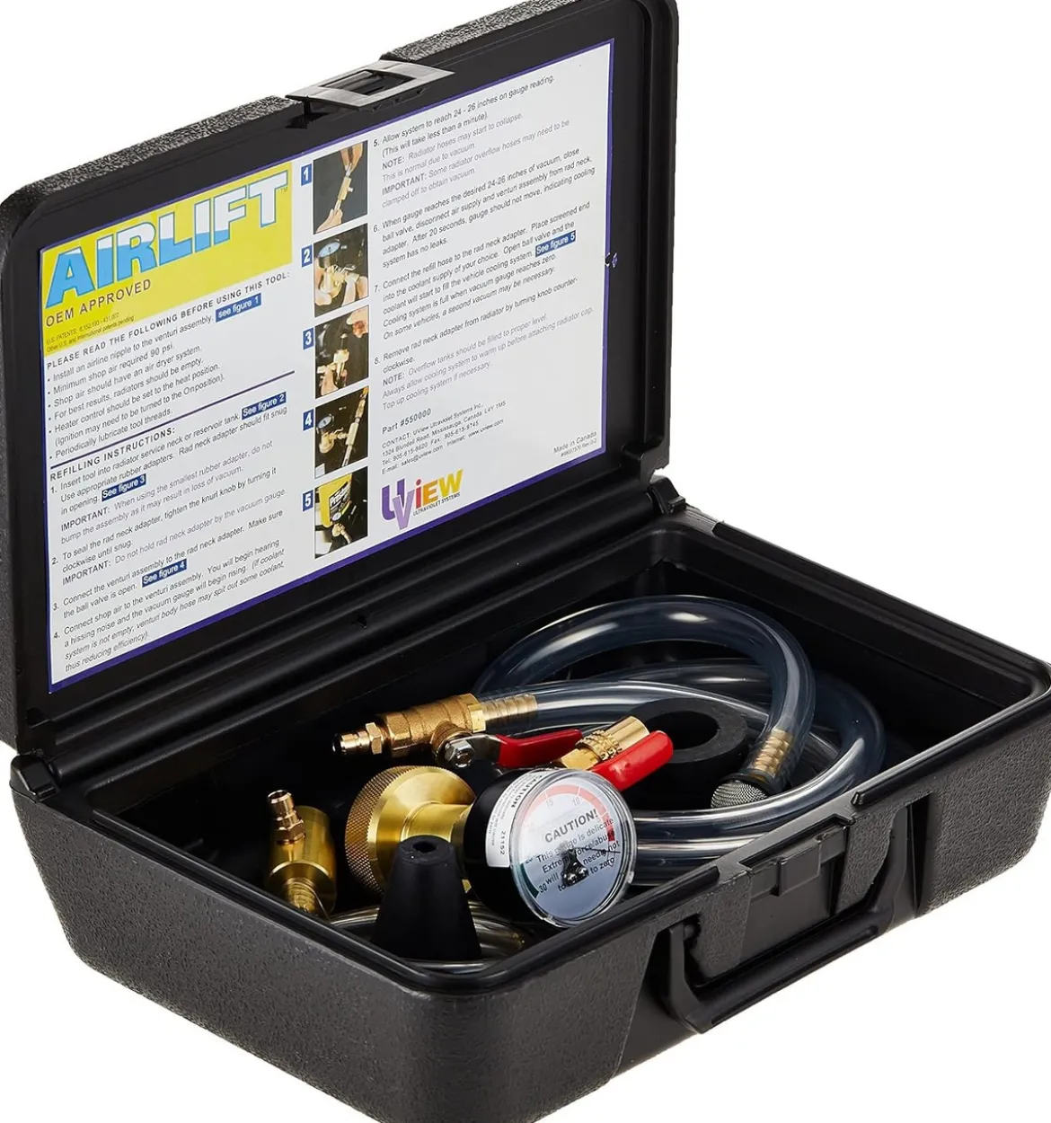 Uview Airlift Kit & Cooling System Replacement Parts (550000)