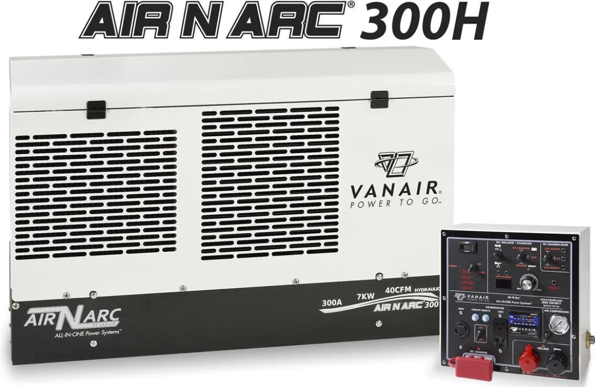 Vanair Air-N-Arc 300H All-In-One Power System High-Performance (050735)