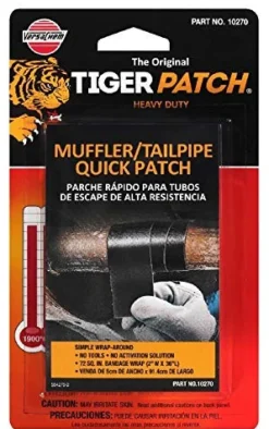 Versachem 10270 Tiger Patch Muffler & TAILPIPE WRAP - 2 INCH X 36 INCH