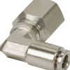 VIAIR 1/8" NPT(F) to 1/4" Airline 90 Degree Swivel Elbow Fitting 10 pcs (11454-BP)