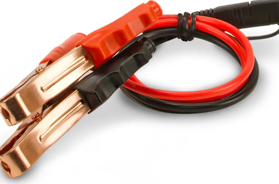 VIAIR Alligator Clamp to 2-Pin SAE 12V Power Source Connector (92937)