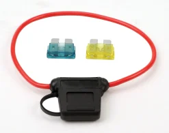 VIAIR 30-Amp Moisture-Resistant Fuse Holder with 12-Gauge Wire Loop (92946)