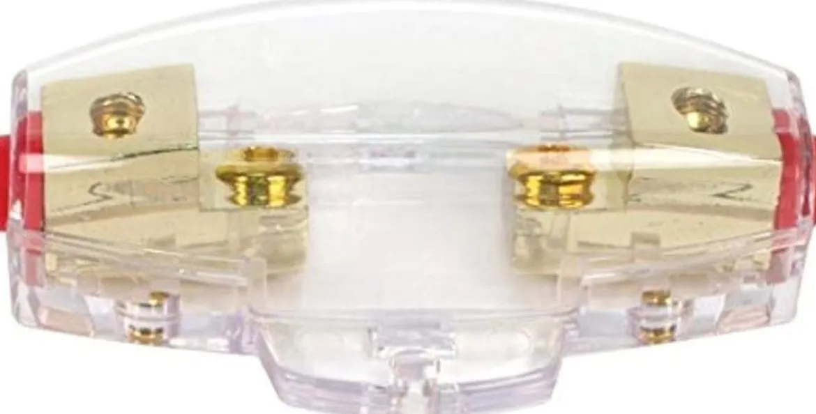 VIAIR Clear Mini ANL Fuse Holder for 4 or 8 Gauge Wire 10 Pack (92955BP)