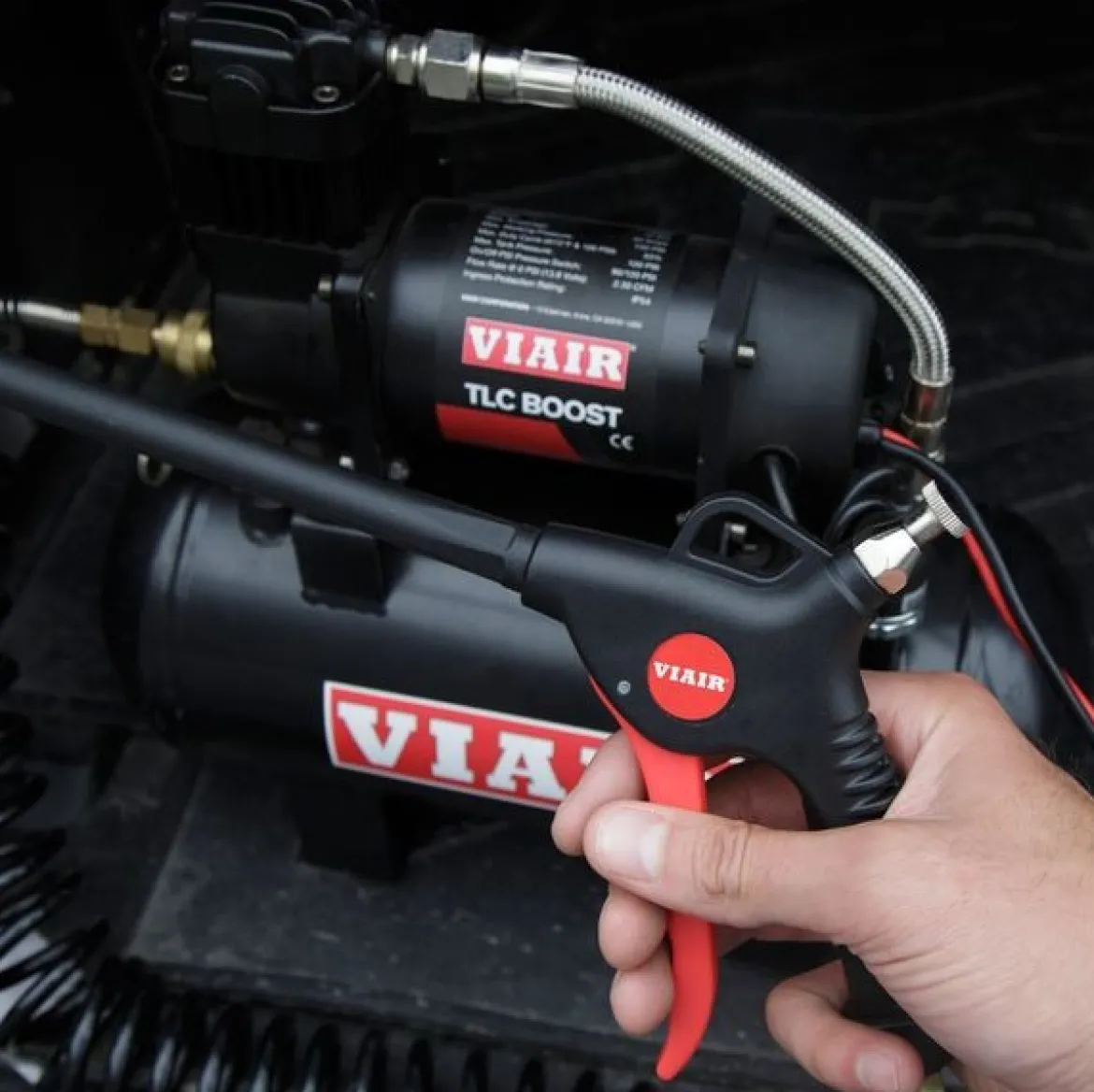 VIAIR High Pressure Air Blow Gun with Adjustable Control 200 PSI (00040)