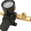 VIAIR Inline Air Pressure Regulator with Mounting Bracket, 0-200 PSI (90150)
