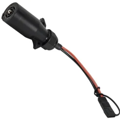 VIAIR 7-Way Round to 2-Pin SAE Power Source Adapter 12V (92935)