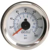 VIAIR White Face Dual Needle 2-Inch Gauge Illuminated 220 PSI (90081)