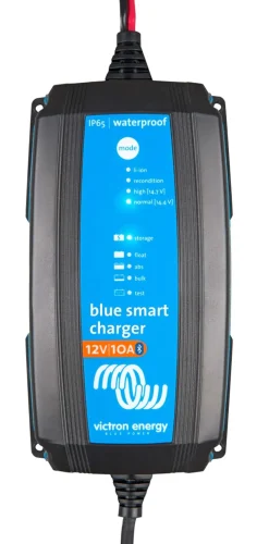 Victron BPC121031104R Energy Blue Smart IP65 12V 10 amp 120VAC Battery Charger