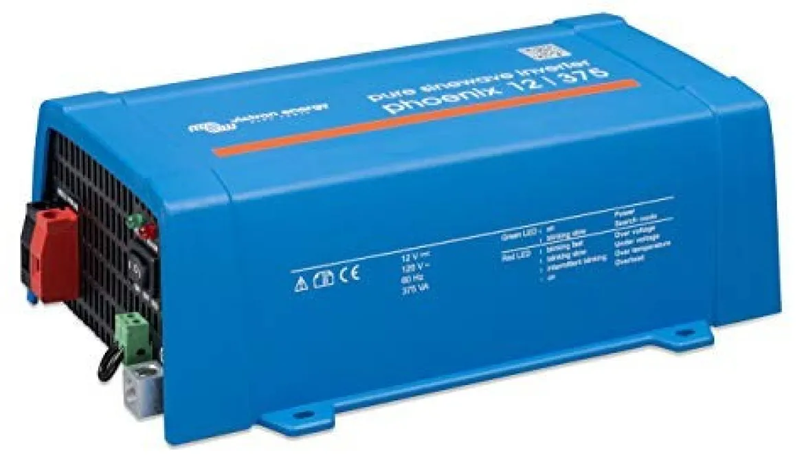 Victron Energy Phoenix 375Va 12-Volt 120V Ac Pure Wave Inverter (PIN123750500)