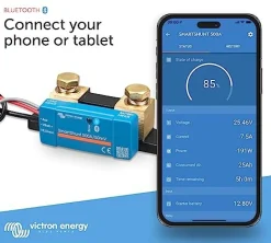 Victron Energy Smartshunt Ip65 500 Amp Battery Monitor, Bluetooth (SHU065150050)
