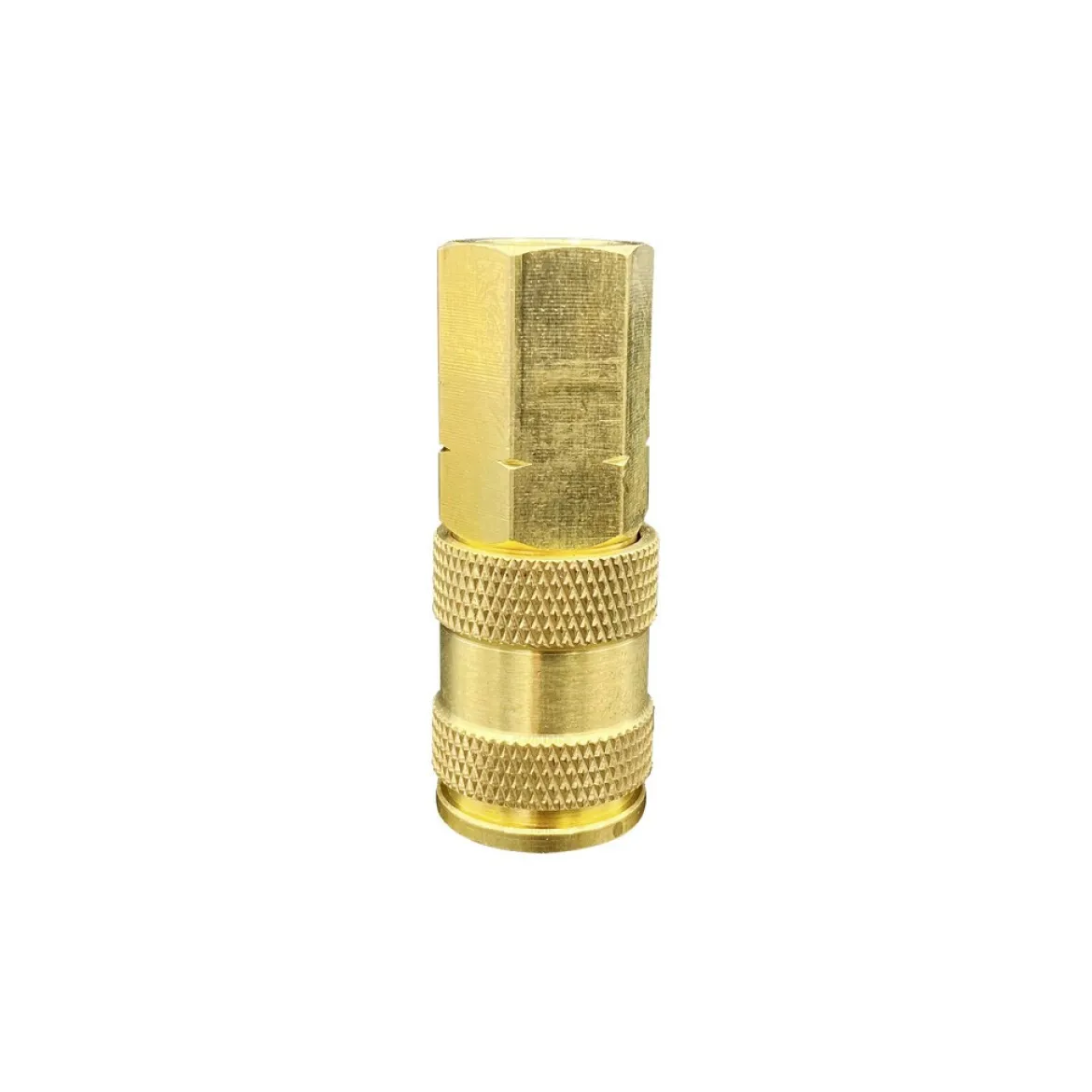 VIM Tools Universal High Flow Brass Coupler 1/4-In NPT Female 5-Pk (BUC-5)