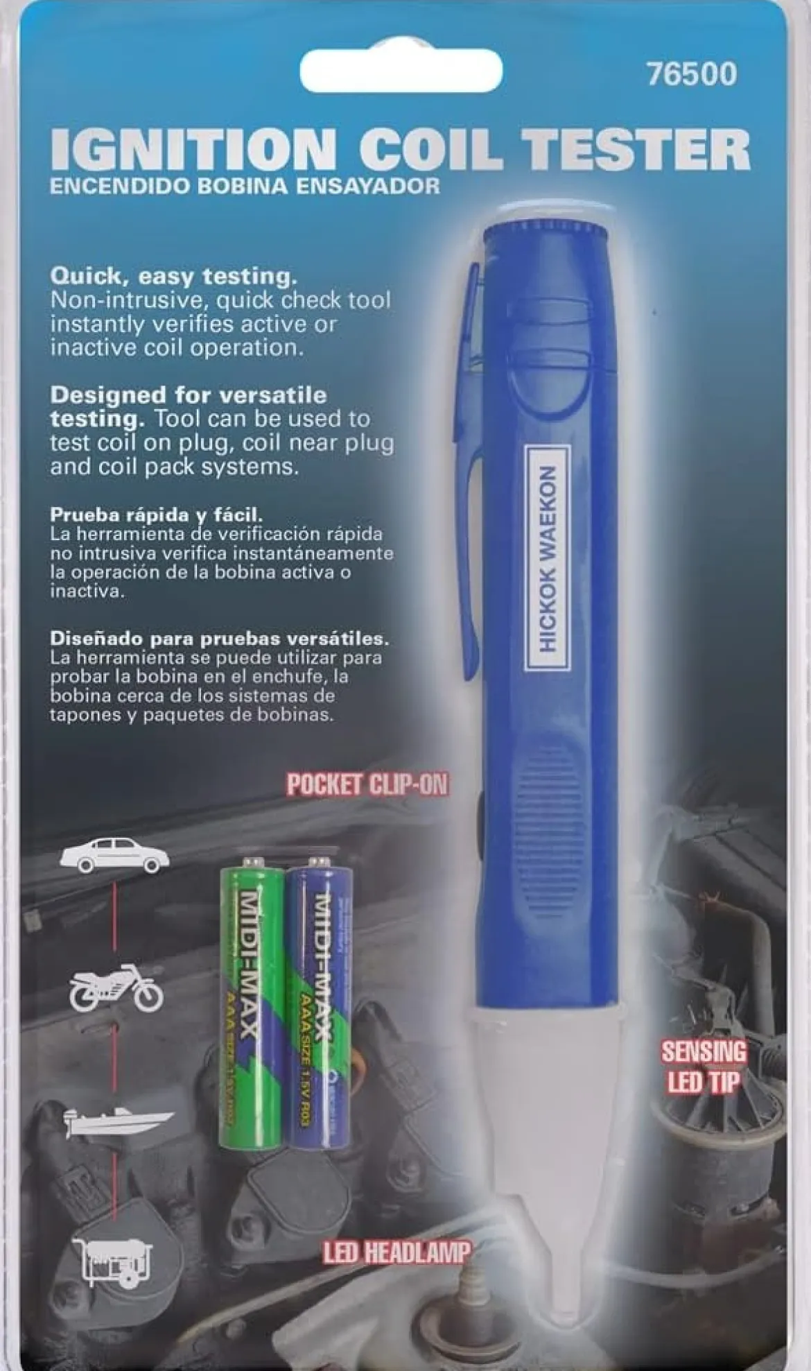 Waekon Cop Ignition Test Pen (76500)