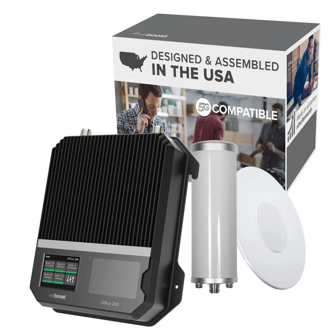 weBoost For Business Office 200 (50 Ohm) Cell Phone Signal Booster (472047)