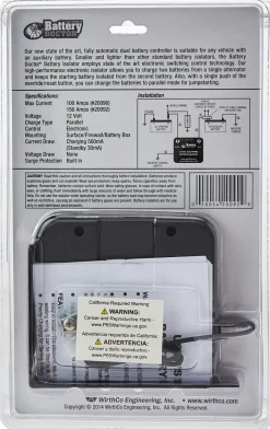 Wirthco 12 Volt Battery Isolator (20092)