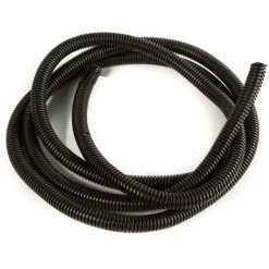 Wirthco 1/4" x 100' Polyethylene Split Loom Tubing Black (27021)