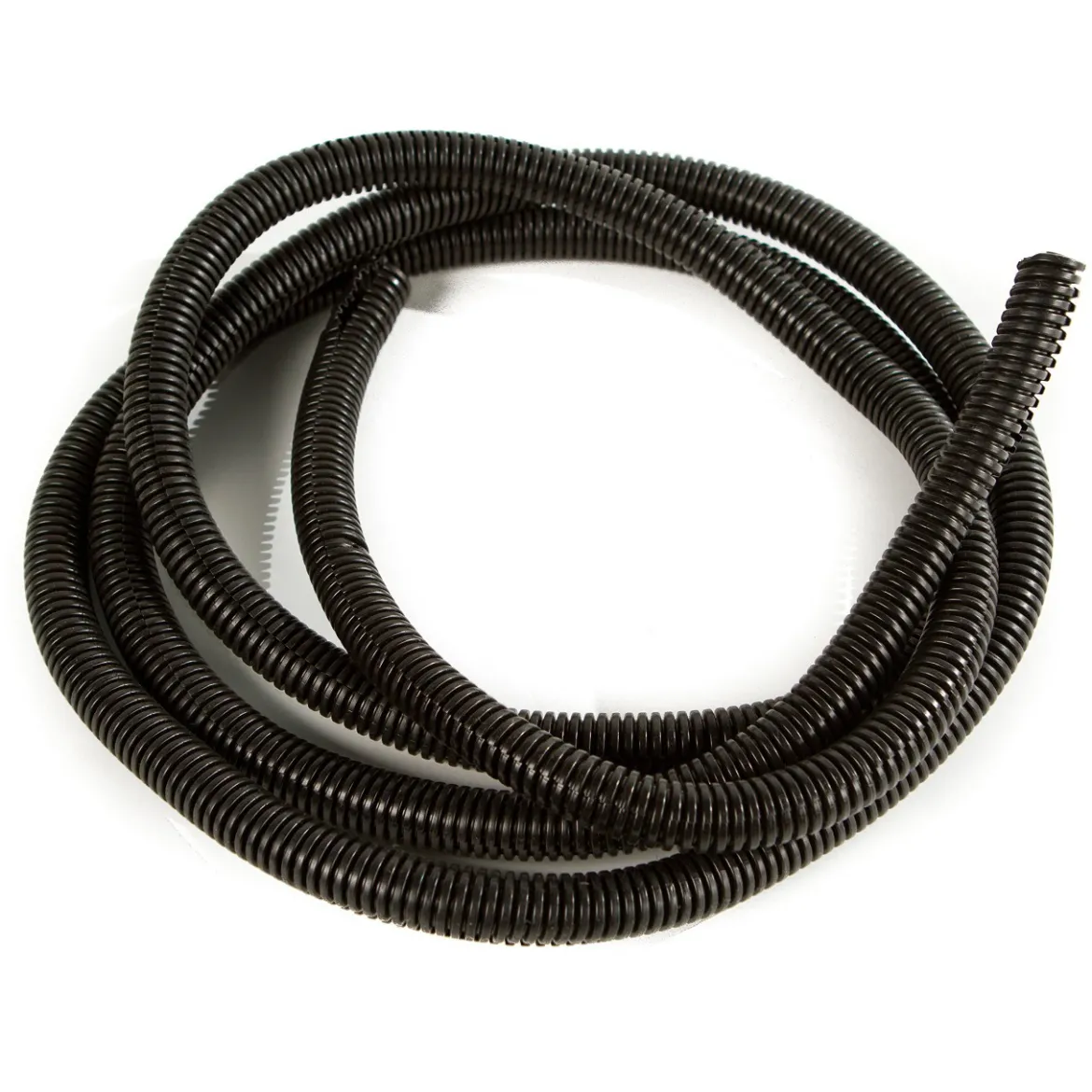 Wirthco 1/4" x 100' Polyethylene Split Loom Tubing Black (27021)