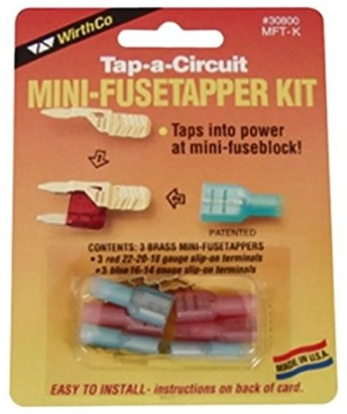 WirthCo Fuse Tap Kit for Mini Fuses (30800)